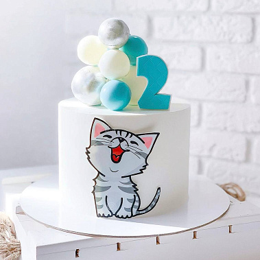 Торт "Мурчалка" купить - cаранск.сладкоежкин.рф