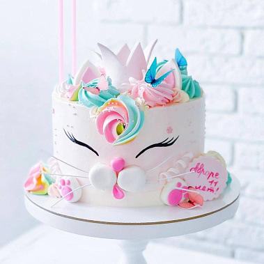 Торт "Сладкий котик" купить - cаранск.сладкоежкин.рф
