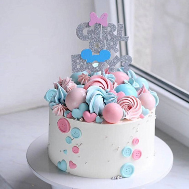 Торт "Girl or Boy" купить - cаранск.сладкоежкин.рф
