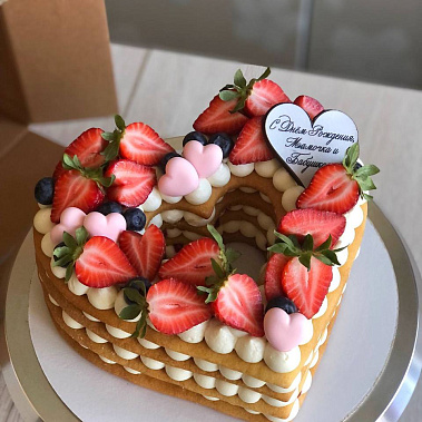 Торт «Сердце» купить - cаранск.сладкоежкин.рф