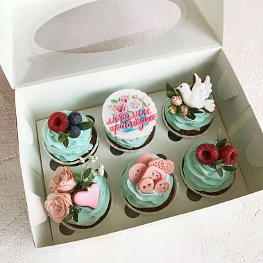 Капкейки "Любимой прабабушке" купить - cаранск.сладкоежкин.рф