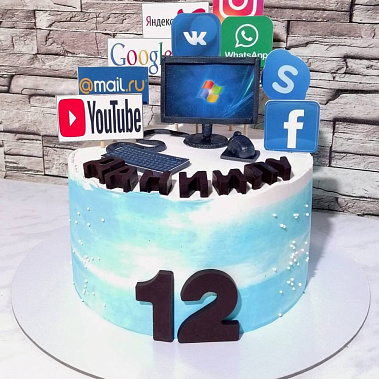Торт "Соц-сети" купить - cаранск.сладкоежкин.рф