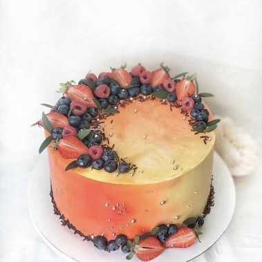 Торт «Закат» купить - cаранск.сладкоежкин.рф