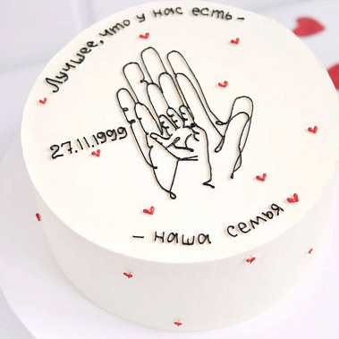 Торт "Семья" купить - cаранск.сладкоежкин.рф