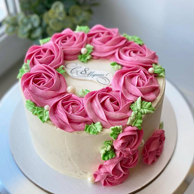 "Розовый венок" купить - cаранск.сладкоежкин.рф