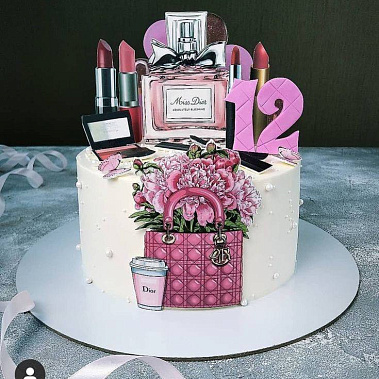 Торт "Косметика" купить - cаранск.сладкоежкин.рф