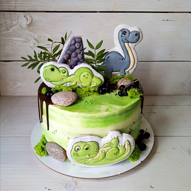 Торт "Динозавры" купить - cаранск.сладкоежкин.рф