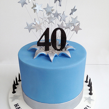 Торт "40" купить - cаранск.сладкоежкин.рф